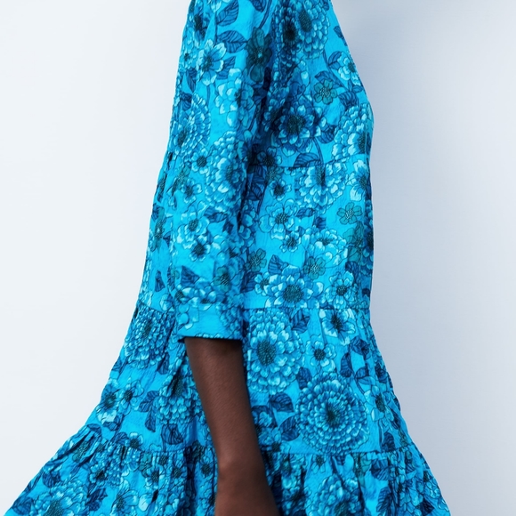 Zara floral print dress - Picture 4 of 8